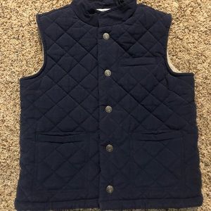 Janie and Jack Boy’s Quilted Vest 3T-4T